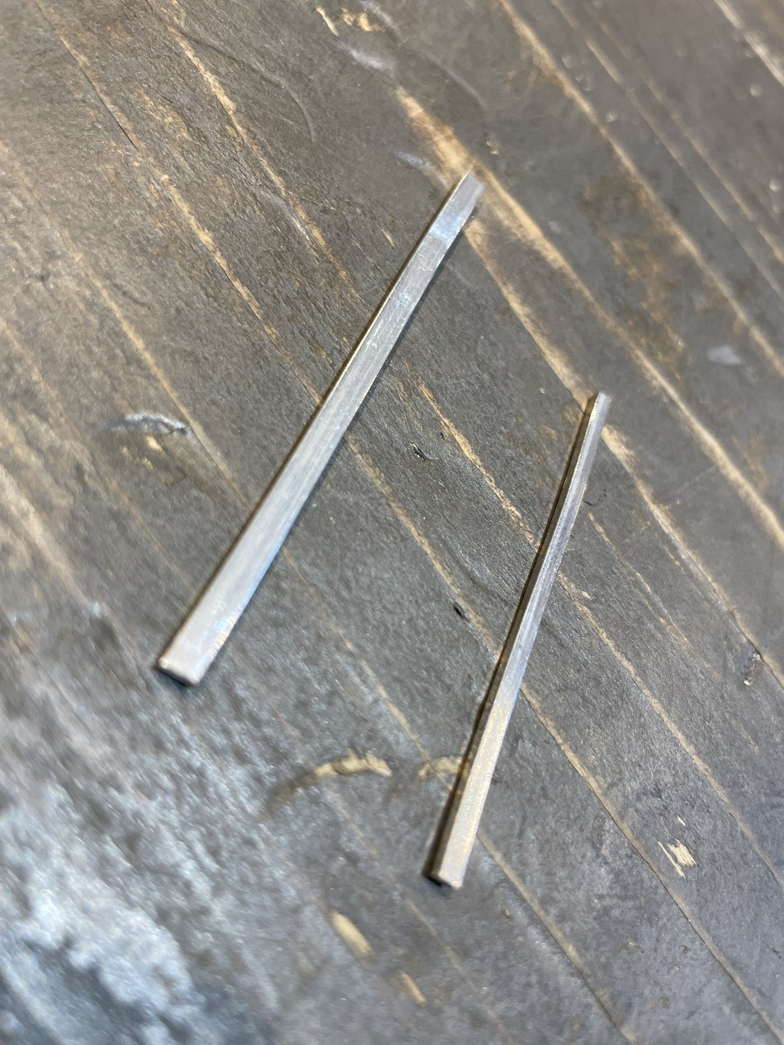 製作前の棒状の状態